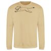 Sweat col rond 80% coton  Vignette