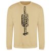 Sweat col rond 80% coton  Vignette