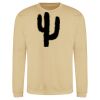 Sweat col rond 80% coton  Vignette