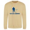 Sweat col rond 80% coton  Vignette
