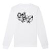  Sweat-shirt unisexe a col rond BIO Vignette