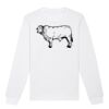  Sweat-shirt unisexe a col rond BIO Vignette