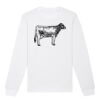  Sweat-shirt unisexe a col rond BIO Vignette