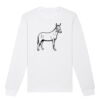  Sweat-shirt unisexe a col rond BIO Vignette