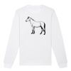  Sweat-shirt unisexe a col rond BIO Vignette