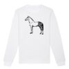  Sweat-shirt unisexe a col rond BIO Vignette