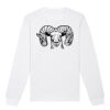  Sweat-shirt unisexe a col rond BIO Vignette