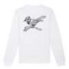  Sweat-shirt unisexe a col rond BIO Vignette