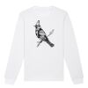 Sweat-shirt unisexe a col rond BIO Vignette