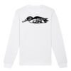  Sweat-shirt unisexe a col rond BIO Vignette
