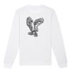  Sweat-shirt unisexe a col rond BIO Vignette