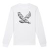  Sweat-shirt unisexe a col rond BIO Vignette