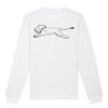  Sweat-shirt unisexe a col rond BIO Vignette