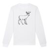 Sweat-shirt unisexe a col rond BIO Vignette
