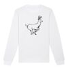  Sweat-shirt unisexe a col rond BIO Vignette