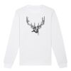  Sweat-shirt unisexe a col rond BIO Vignette