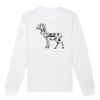  Sweat-shirt unisexe a col rond BIO Vignette