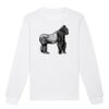  Sweat-shirt unisexe a col rond BIO Vignette