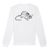  Sweat-shirt unisexe a col rond BIO Vignette