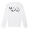  Sweat-shirt unisexe a col rond BIO Vignette