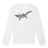  Sweat-shirt unisexe a col rond BIO Vignette