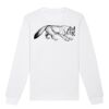  Sweat-shirt unisexe a col rond BIO Vignette