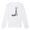  Sweat-shirt unisexe a col rond BIO Vignette