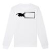  Sweat-shirt unisexe a col rond BIO Vignette