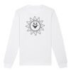  Sweat-shirt unisexe a col rond BIO Vignette