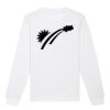  Sweat-shirt unisexe a col rond BIO Vignette