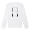  Sweat-shirt unisexe a col rond BIO Vignette
