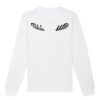  Sweat-shirt unisexe a col rond BIO Vignette