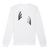  Sweat-shirt unisexe a col rond BIO Vignette