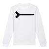  Sweat-shirt unisexe a col rond BIO Vignette