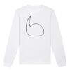  Sweat-shirt unisexe a col rond BIO Vignette