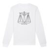  Sweat-shirt unisexe a col rond BIO Vignette