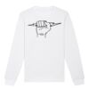  Sweat-shirt unisexe a col rond BIO Vignette
