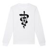  Sweat-shirt unisexe a col rond BIO Vignette
