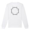  Sweat-shirt unisexe a col rond BIO Vignette