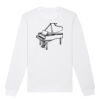  Sweat-shirt unisexe a col rond BIO Vignette