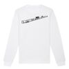  Sweat-shirt unisexe a col rond BIO Vignette