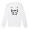  Sweat-shirt unisexe a col rond BIO Vignette