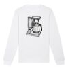  Sweat-shirt unisexe a col rond BIO Vignette