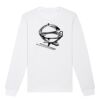  Sweat-shirt unisexe a col rond BIO Vignette