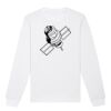  Sweat-shirt unisexe a col rond BIO Vignette