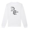  Sweat-shirt unisexe a col rond BIO Vignette
