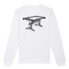  Sweat-shirt unisexe a col rond BIO Vignette