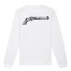  Sweat-shirt unisexe a col rond BIO Vignette
