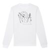  Sweat-shirt unisexe a col rond BIO Vignette