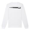 Sweat-shirt unisexe a col rond BIO Vignette